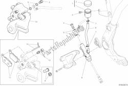 Rear brake system