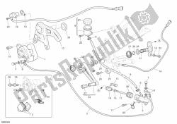 Rear brake system