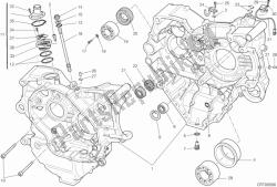 HALF-CRANKCASES PAIR