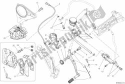 Rear brake system