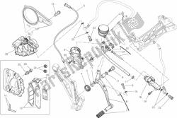 Rear brake system