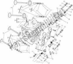 Horizontal cylinder head