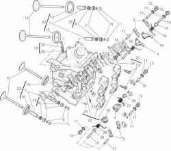 Horizontal cylinder head