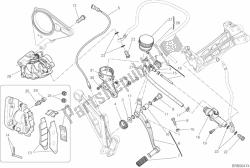 Rear brake system