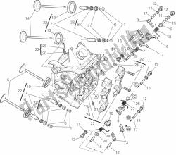 Horizontal cylinder head