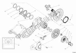 HUB, REAR WHEEL