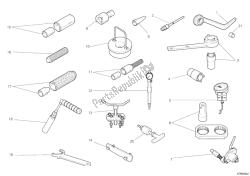 herramientas de servicio de taller, motor ii