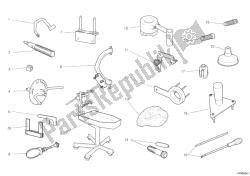 herramientas de servicio de taller, motor i