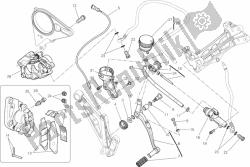 Rear brake system