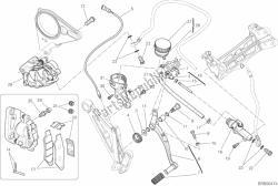 Rear brake system