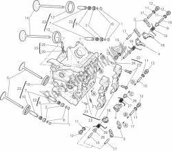 Horizontal cylinder head