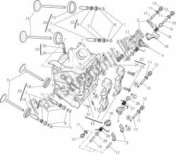 Horizontal cylinder head