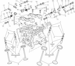 Vertical cylinder head