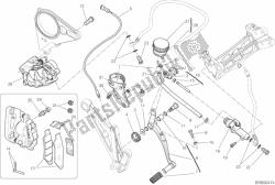 Rear brake system