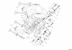 Horizontal cylinder head