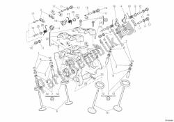 Vertical cylinder head