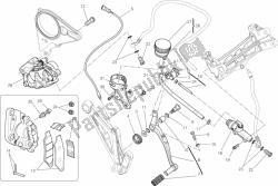 Rear brake system