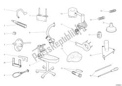 herramientas de servicio de taller, motor i