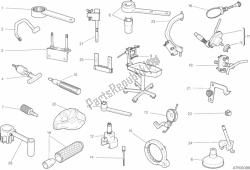 attrezzi di servizio dell'officina, motore