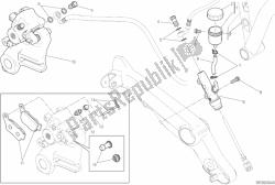 Rear brake system