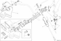 Rear brake system