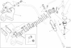 Rear brake system