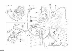 Rear brake system