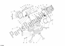 Vertical cylinder head