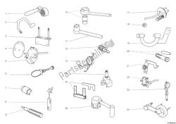 herramientas de servicio de taller, motor