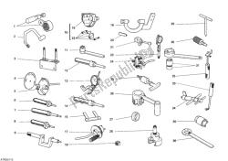 herramientas de servicio de taller, motor