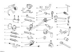 attrezzi di servizio dell'officina, motore