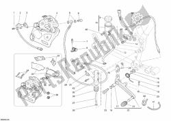 Rear brake system