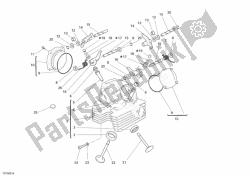 Vertical cylinder head