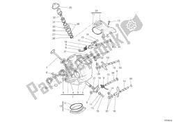 Horizontal cylinder head