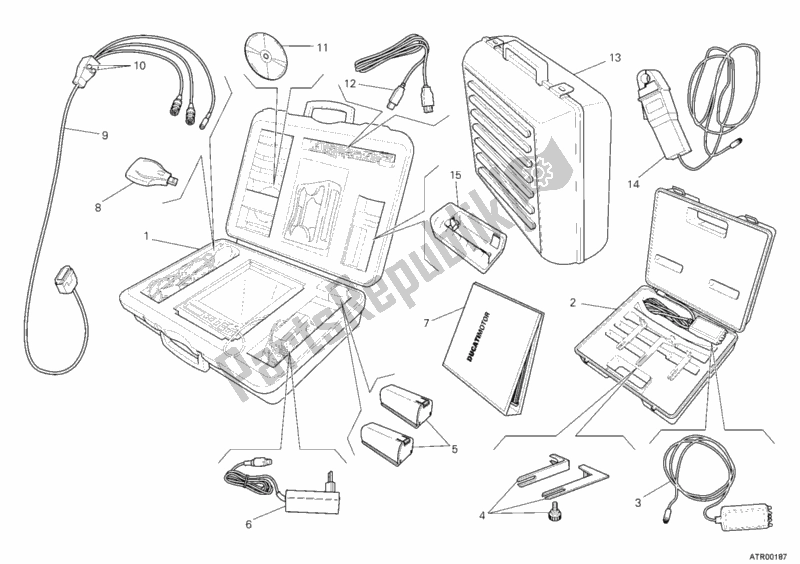 Tutte le parti per il Controllare I Dds Dello Strumento del Ducati Sportclassic GT 1000 2010