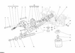 pompa dell'olio - filtro
