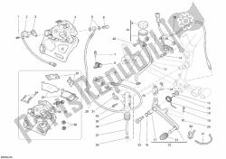 Rear brake system