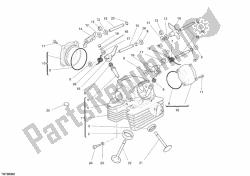 Vertical cylinder head