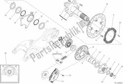 HUB, REAR WHEEL