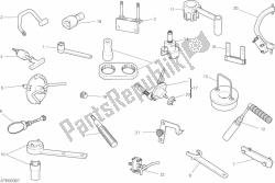 herramientas de servicio de taller (motor)