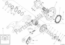 HUB, REAR WHEEL