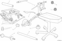 strumenti di servizio per officina (telaio)