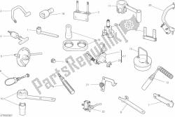 strumenti di servizio per officina (motore)