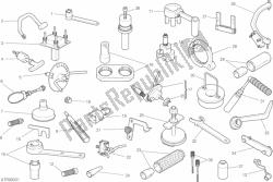 herramientas de servicio de taller (motor)