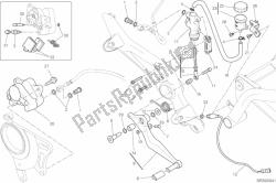 Rear brake system