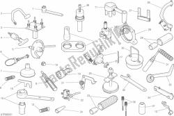 herramientas de servicio de taller (motor)