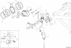 Rear brake system