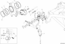 Rear brake system