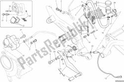 Rear brake system