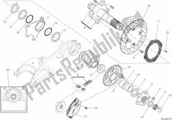 HUB, REAR WHEEL